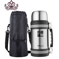 封后304不锈钢真空保温杯大容量保温壶户外旅行壶保温瓶HG6-2000 FENGHOU