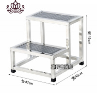 封后家用室内小楼梯台阶踏步梯子两二三四步梯台阶凳梯凳 加厚双层大号家用梯