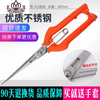 封后采果剪摘果剪245毫米黑枸杞花椒花枝剪园艺采摘剪刀