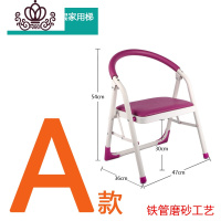 封后家用梯子二三四步梯多功能加厚折叠梯子人字梯扶梯家用楼梯 A款梯子粉色