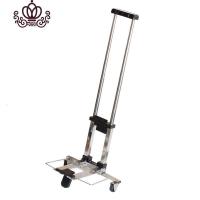 封后(FENGHOU)封后迷你买菜小拉车可折叠便携手拉车家用购物拉货拖车搬运行李拉杆车 A4蓝色车+普通牛津袋家用拖车