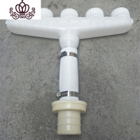 封后1寸1.5寸汽油机水泵塑料喷头雾化浇菜大流量喷头消防五头农用洒水 5头大孔(2寸)