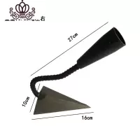 封后开沟器挖沟三角锄头搂沟尖头锄开荒铲松土鹤嘴锄单双垄镐头