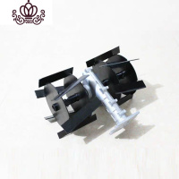 封后(FENGHOU)封后割机配件除轮松土轮翻土微耕开沟刀头多功能农用锄地 斜刀除草轮[火花塞]割草机/草坪机