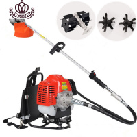 封后(FENGHOU)封后割机四冲程背负式松土机小型除机多功能水稻开荒锄地开沟扫墓 大功率两冲华盛+除草松土割草机/草坪