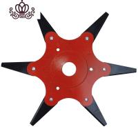 封后(FENGHOU)封后割机打头六叶刀片多功能割灌机配件6齿通用无绳新款不怕石头 5个起割草机/草坪机