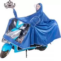 封后雨衣电动车雨披摩托电瓶车加大单人双人雨衣成人男女士防暴雨骑行
