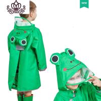 封后儿童雨衣雨披卡通动物透气无气味小学生幼儿园男女童雨衣防水