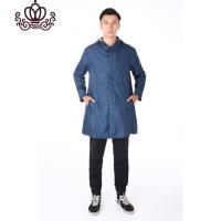 封后时尚男式女生中长款纽扣轻薄徒步雨衣旅游骑行防水服风衣外套玩水