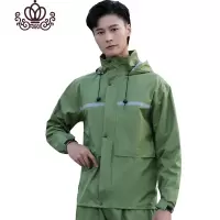 封后雨衣雨裤套装男加厚双层防水全身摩托车电瓶车成人骑行外卖雨衣