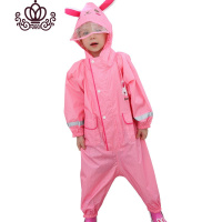 封后儿童连体雨衣恐龙造型男童女童宝宝幼儿园大帽檐雨裤雨披