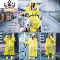 封后徒步雨衣成人长款全身雨衣学生男女士电动车雨披自行车骑行电瓶车
