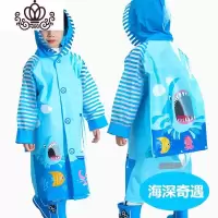 封后儿童雨衣幼儿园宝宝雨披小孩学生男童女童雨衣带书包位