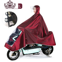 封后雨衣电瓶车成人男女摩托车电动车电动自行车双人雨衣雨披加大加厚