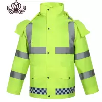 封后反光雨衣雨裤套男分体防水服交通保安执勤劳保摩托车骑行雨衣定制