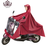 封后女装摩托车雨衣成人双人雨披加大两侧加长电动车专用雨批男牛津布