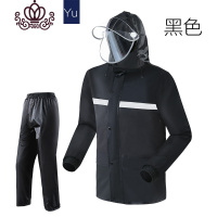 封后摩托车电动车执勤外卖机车全身成人快递雨衣外套防水分体套装雨裤