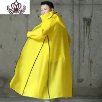 封后雨衣男女雨衣长款全身外套风衣时尚潮雨衣电瓶车 电动车加厚雨披
