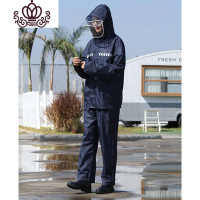 封后雨衣雨裤套装男防水分体成人摩托电动车女防暴雨骑行耐磨外套雨衣