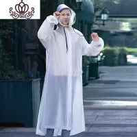 封后新款雨衣女全身骑车拉链防护连体外套电动车单车防水成人骑行雨披