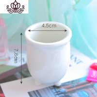 封后百搭白瓷花盆 多肉植物盆栽 多肉组合花卉绿植 多肉盆景 花盆 百搭白瓷盆1602 含盆