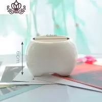 封后百搭白瓷花盆 多肉植物盆栽 多肉组合花卉绿植 多肉盆景 花盆 百搭白瓷盆1816 含盆