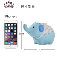 封后可爱吉祥大象存钱罐韩国创意存零钱罐节日卡通儿童储蓄罐摆件