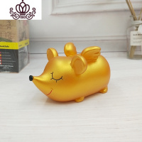 封后大号金猪存钱罐儿童防摔储蓄罐存取两用储钱男女圣诞节新年小 迷你小金鼠