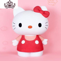 封后儿童储蓄罐防摔存钱罐可存可取创意生日男孩女孩儿童节礼品 巨大号KT红色+可存2万送礼品袋