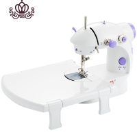 封后202家用迷你缝纫机小型全自动多功能吃厚微型台式电动缝纫机 紫罗兰