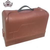 封后便携家用老式缝纫机手提箱 PVC箱 塑料箱 收纳箱 防尘 防蛀便携式 新款PVC底座+250W电机