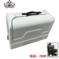 封后便携家用老式缝纫机手提箱 PVC箱 塑料箱 收纳箱 防尘 防蛀便携式 新款PVC箱+250W电机