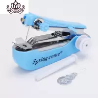 封后小型缝纫机 迷 手动 家用便携迷你缝纫机手摇缝纫机 家用 手动 加强版2件赠品[缝纫机颜色随机