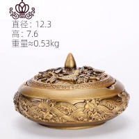 封后[祝融烟具]茶道创意烟灰缸家用办公室摆件创意礼品茶具烟灰缸 小号