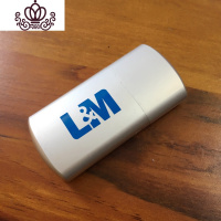 封后个性潮流铝烟缸日本户外便携式随身携带烟灰缸密封精致烟灰盒 银色(有印刷)椭圆摆件