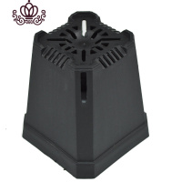 封后小黑方多肉植物塑料7cm口花盆七方绿植盆加厚磨砂万象控根盆 注:新疆西藏青海不发 7cm*7.8cm*5cm