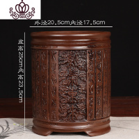 封后兰花君子兰花盆宜兴精品紫砂花盆特大复古浮室内盆栽花盆中国风 紫气东来大号送pp托 大花盆容器