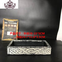 封后金钱菖蒲粗陶花盆水泥多肉苔藓盆景陶瓷古典中国风禅意大吉仿汉砖 复古祥云 中等