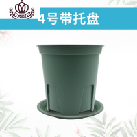 封后(FENGHOU)封后青山盆控根月季玫瑰花盆不窝根铁线莲适合兰花树脂花盆深埋国产 4号带托盘一个青山高24c花盆容器