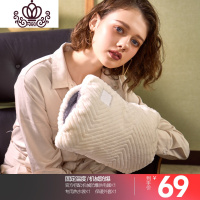 封后充电热水袋暖手宝防爆注水暖水袋毛绒暖宝女萌萌可爱热宝