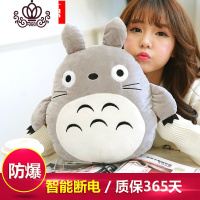 封后热水袋充电式煖宝宝卡通可爱注水毛绒女敷肚子暖水袋拆洗暖手宝可