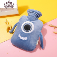 封后热水袋女便携式注水小号随身暖水袋学生毛绒卡通可爱暖手宝暖肚子