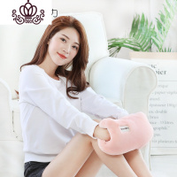 封后充电热水袋暖手宝注水暖水袋毛绒萌萌可爱韩版煖宝宝电暖宝