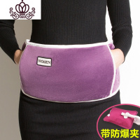 封后热水袋充电式煖宝宝防爆护腰护宫暖水袋可爱毛绒女暖手宝敷暖肚子