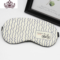 封后可爱个性韩国卡通睡眠眼罩女冰袋遮光透气男士学生睡觉热敷潮 G-102-自行车