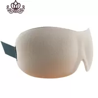 封后3D遮光护眼罩无痕睡眠睡觉用可爱男女透气超柔耳塞套装 卡其色成人慢回弹眼罩送PF1