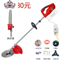 封后(FENGHOU)220v割机电动多功能小型家用插电打机便携式大功率除机开荒 A套餐(配漏电保护器)割草机/草坪机