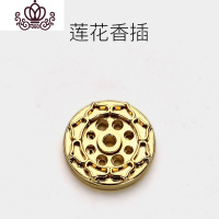 封后插香器多孔香插线香炉纯铜插香炉香架香座长线香炉香托架 九孔莲花香插