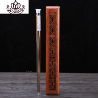 封后线香盒 沉香线香香炉 红木镂空香盒卧香炉熏香盒焚香炉 如意纹送旅行袋+香香薰灯炉/器具