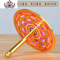 封后有缘佛具彩绘莲花香炉平灰器香灰压整理香炉灰平整器佛教用品 120号